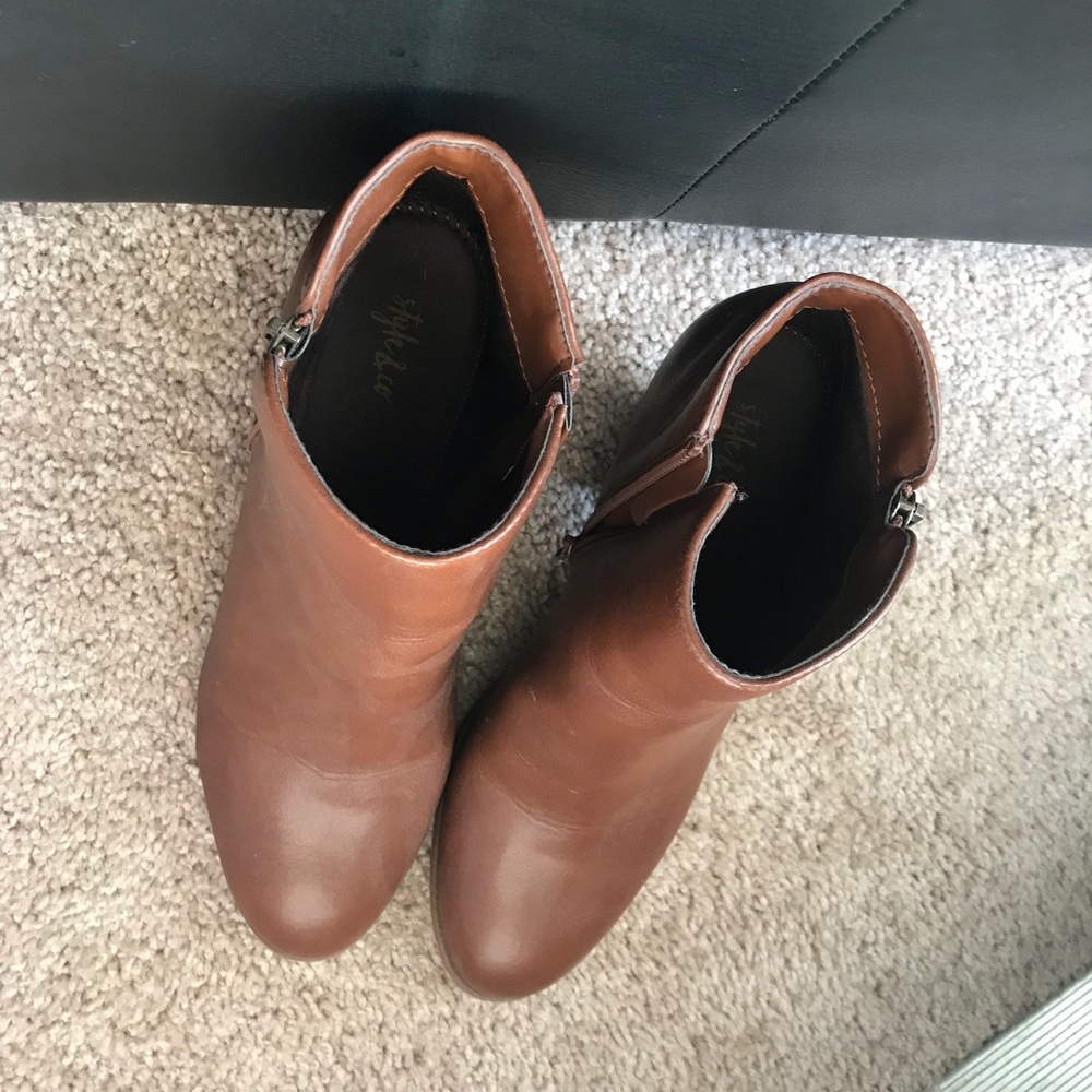 Brown Booties - Picture 3 of 5